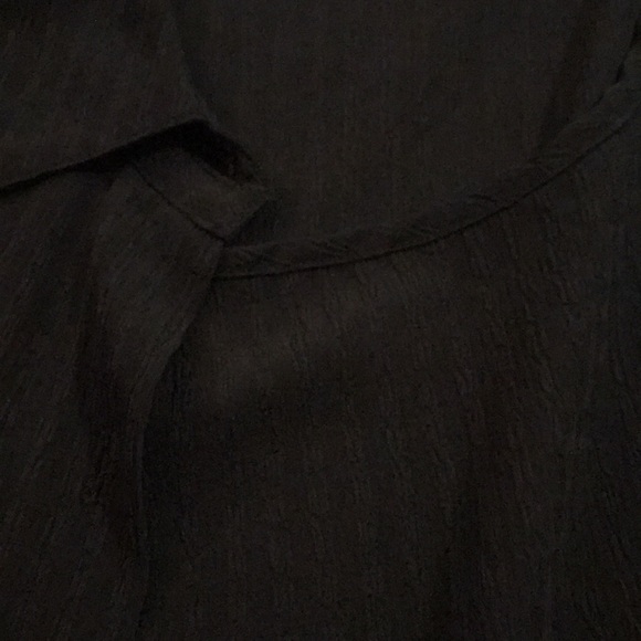 Women’s black button up top with inner tank XL - Picture 6 of 9